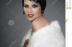short brunette haired sensuous woman preview