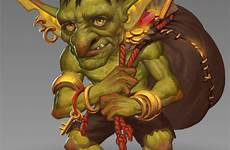 goblin fantasy goblins artstation rpg jia cai king character artwork anime characters concept dnd medieval cartoon creatures male creature drawings