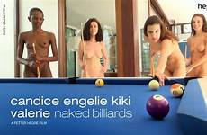 naked billiards valerie kiki candice engelie hegre minutes