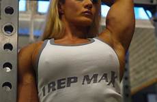 female bodybuilding women strong biggest lisa cross