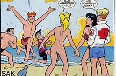 betty veronica nude archie comics cooper xxx lodge bikini reggie jughead beach sak andrews respond edit hair rule34