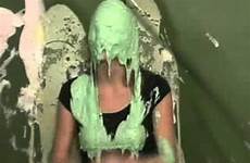 gunged woman green gets