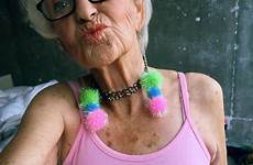grandma baddie old granny instagram winkle cool badass year back stylish women fashion sexy epic some bling she bad hotline