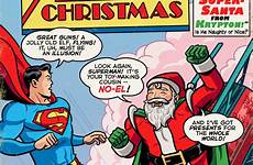 christmas santa comics holiday comic superman superhero never happened super great action special december book 1958 comicsalliance story krypton dc