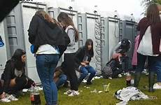 girls drunk spanish gotta go festival peeing caught festivals during spycam voyeur toilet videos drunken