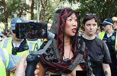 protester invasion milnes sentenced fed stripped tells