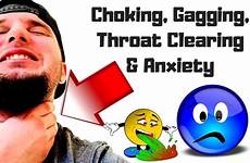 choking throat gagging sensation anxiety