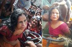 shaved mob disabled mentally stripped humiliated repeatedly streamed lynched
