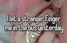 stranger finger let bus