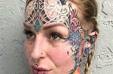 traditional facial ornament piercings dubuddha tattooed blackout tatouage tatuagem tatuaje cabeza visitar acessar tablero gothique