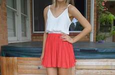 skirt girls girl tan cute dress choose board fashion coral nicole