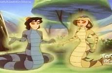 gif jasmine aladdin disney 90s snake transformation princess tv series cartoons nostalgia show gifs giphy tumblr cute