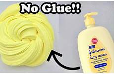 slime make lotion glue