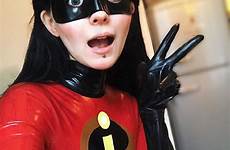 cosplay parr incredibles catsuit kinky