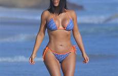 kardashian kim bikini beach mexico kourtney april wears mita dior puna celebrity popsugar bikinis her holiday sun curves hourglass sex