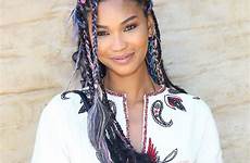iman chanel coachella festival rachel valley arts music hairstyles who braid box hawtcelebs inspire approved summer will look braids perfect