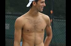 djokovic novak tennis bulge shirtless champion 2007 federer roger dudetube september