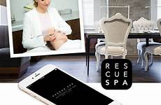 rescue app spa online booking enjoy available now request