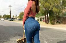 jeans sexy girls skinny women tight hot thick curvy butt curves ashley instagram saved ortiz choose board