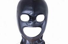 mask bdsm sex bondage masks toys mouth adult fetish eyes leather open head slave hood set games couples subversion full