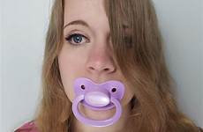 pacifier adult pacifiers diaper dotty lilac purple
