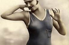 colorized flapper fashion 1920s swimsuits girls postcards incredible vintage post during cool newer