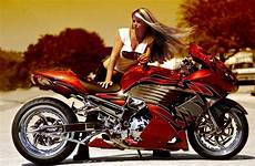 motorcycle girl wallpaper her