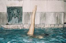 skinny dipping night pools pool saved tumblr androphilia aesthetic dark