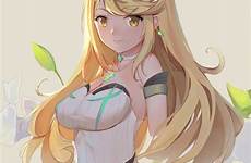 mythra po40 fanart xenoblade