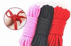 tied bondage comfortable provocative collar rope 10m slave alternative bdsm fetish cotton supplies toys kit sex