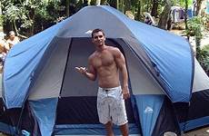 hot tent shirtless guy guys abs camping tattoos gay gym outdoor men male gloves gympaws mens man sexy pop crossfit