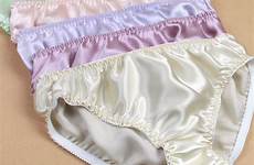 panties satin women silk teen female