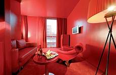 rojo wohnzimmer paredes rojas espacio ocupar freshouse anzeige