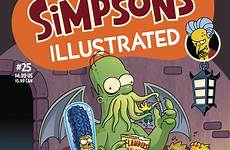 simpsons comic illustrated comics book treehouse horror bongo review cover covers original games article anime reviews relisted books