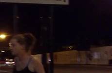 drunk girl car falls sidewalk jv save jukinmedia