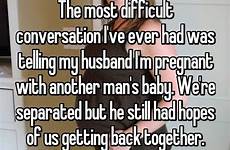 pregnant whisper wives captions married telling confessions