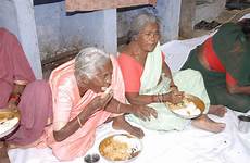 poor women old elders meals nutritious sponsor destitute hot lunch having age globalgiving