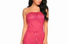 avidlove nightwear lace erotic sleepwear underwear strapless romper