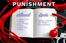 bdsm punishment punishments allowable