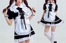 maid japanese sexy outfit lingerie women dress uniform cosplay costume french pajamas set costumes role temptation maidservant fancy club female