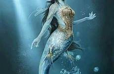 mermaid mermaids artwork dark fantasy sea little bride