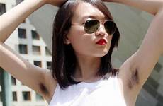 armpit chinese hair women selfie selfies grow contest social