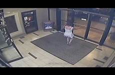 drunk security caught cctv cam moons girl