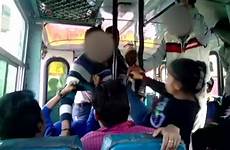 harassment bus fighting passengers sexual did