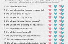 guess daddy reveal babyshower trivia quizvragen antwoorden besuchen