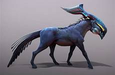 artstation horse dragon creature alien creatures concept baby fantasy mythical tyler smith desde guardado criaturas choose board saved