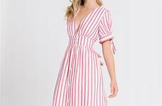 dress pink stripe