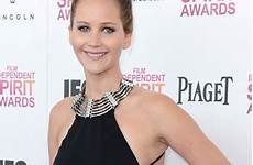 jennifer lawrence boob side independent spirit awards celebrity shows off frazer harrison getty eonline