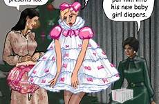 prissy frilly mommys feminized petticoated captions petticoat mistress prim transgender diapers domina regression