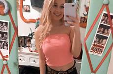 selfie pink tubetop comment reddit